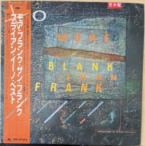 More Blank Than Frank (Japanese Promo)